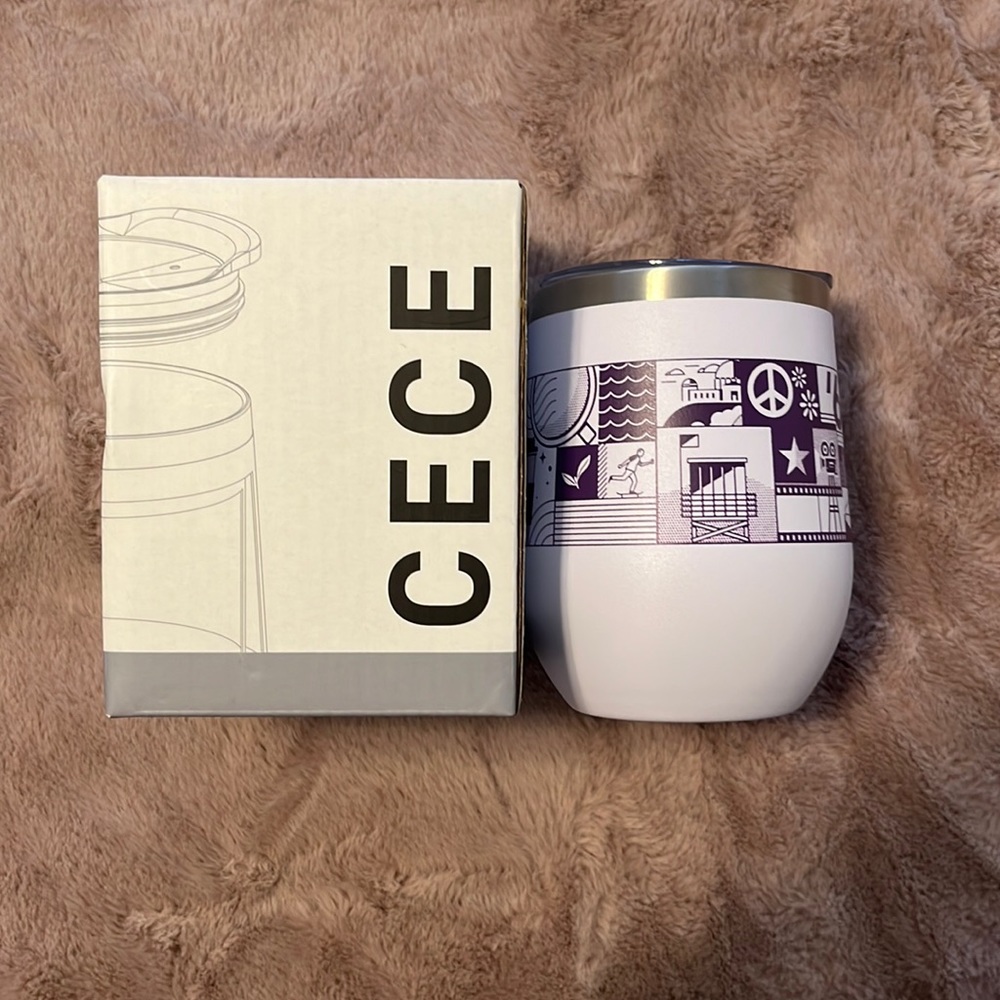 Coffee Bean Cece Insulated Stainless Steel With Copper Vacuum Insulation